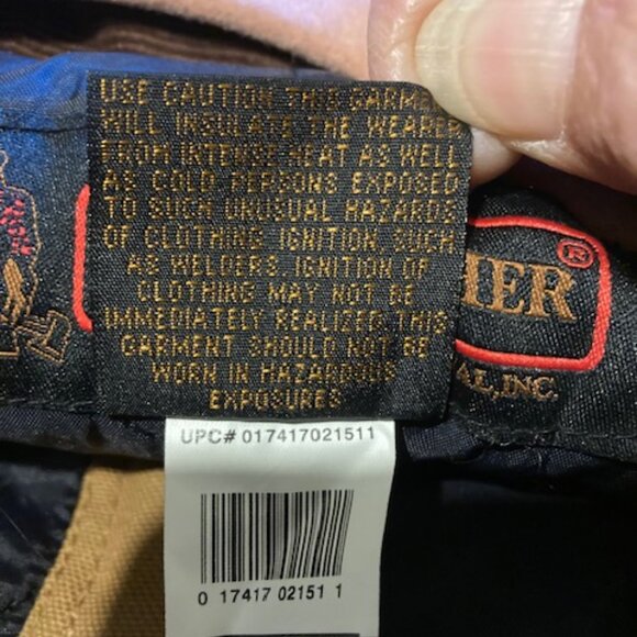 Five Brothers duck canvas quilt lined coveralls - Picture 8 of 8